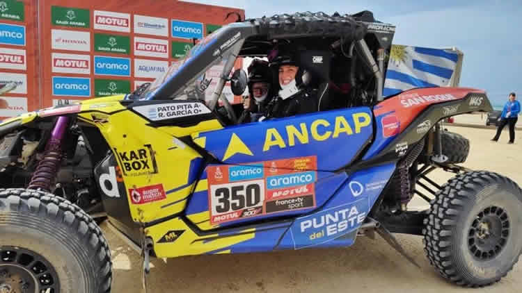 Uruguay. Uruguay: ANCAP apoyó a piloto uruguaya Pato Pita en el Dakar 2023