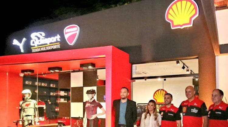 Paraguay. Una nueva tienda para ciclistas, motociclistas y amantes del mundo motor fue inaugurada por Shell