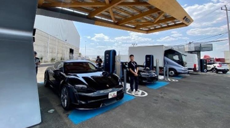 México.  Instalan en México la electrolinera más veloz del mundo para carga de autos eléctricos