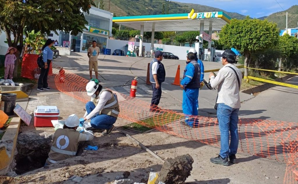 toma de agua en Ayacucho