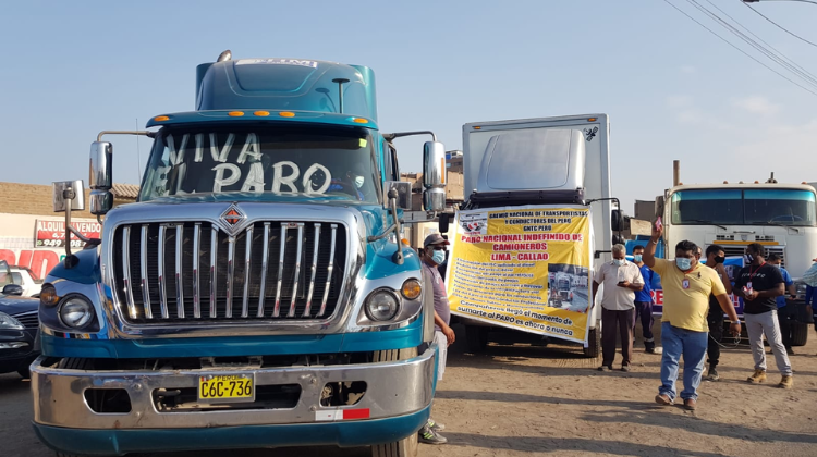 Perú.  Paro de transportistas: Estaciones de GNV, GLP y diésel anticipan un impacto en las ventas