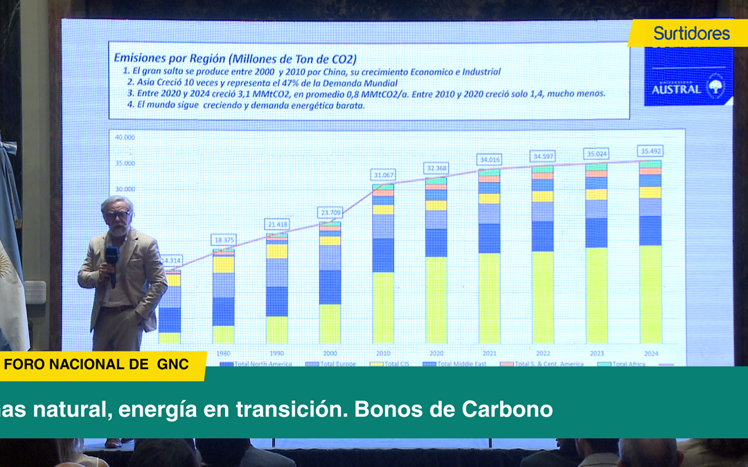 Tu navegador no soporta el elemento de video.Argentina.  Convertir 100.000 camiones a GNC permitiría generar ingresos millonarios por reducción de emisiones