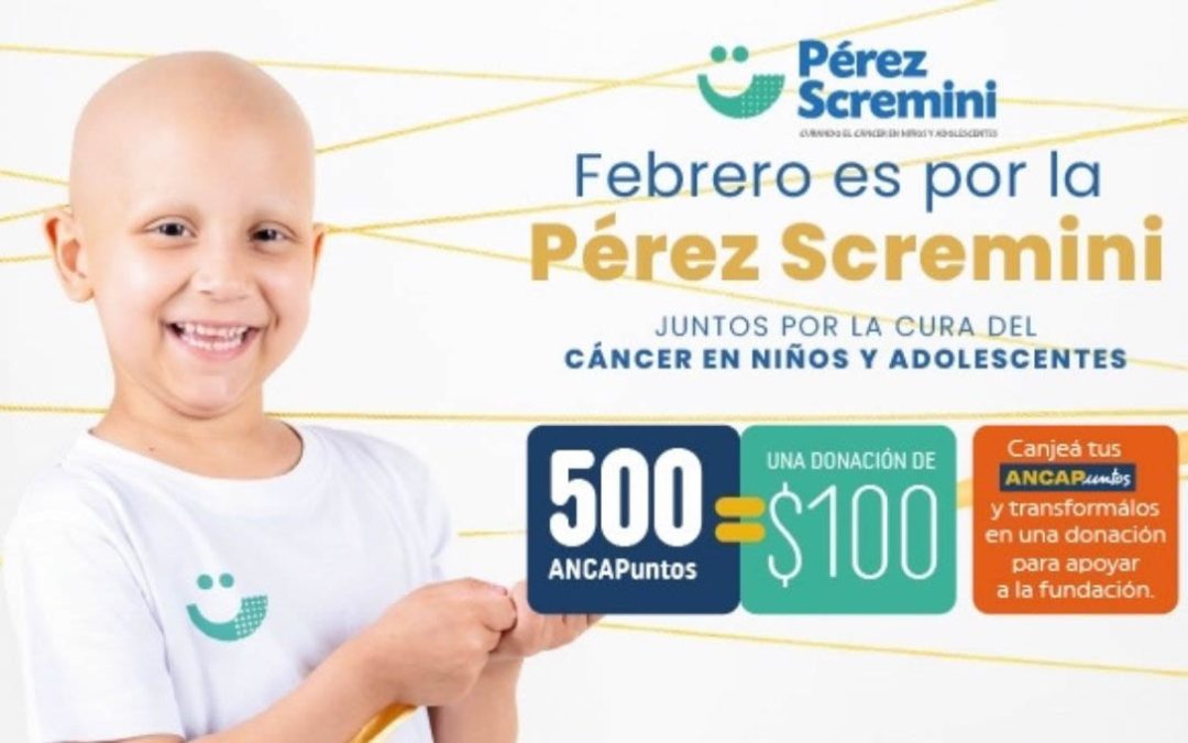 Uruguay.  Cargar combustible ahora también permite donar para la lucha contra el cáncer infantil
