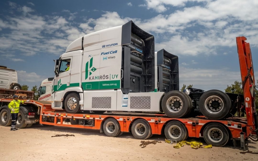 Uruguay.  Con los nuevos camiones a hidrógeno en Fray Bentos comenzaría a operar la primera hidrolinera del país