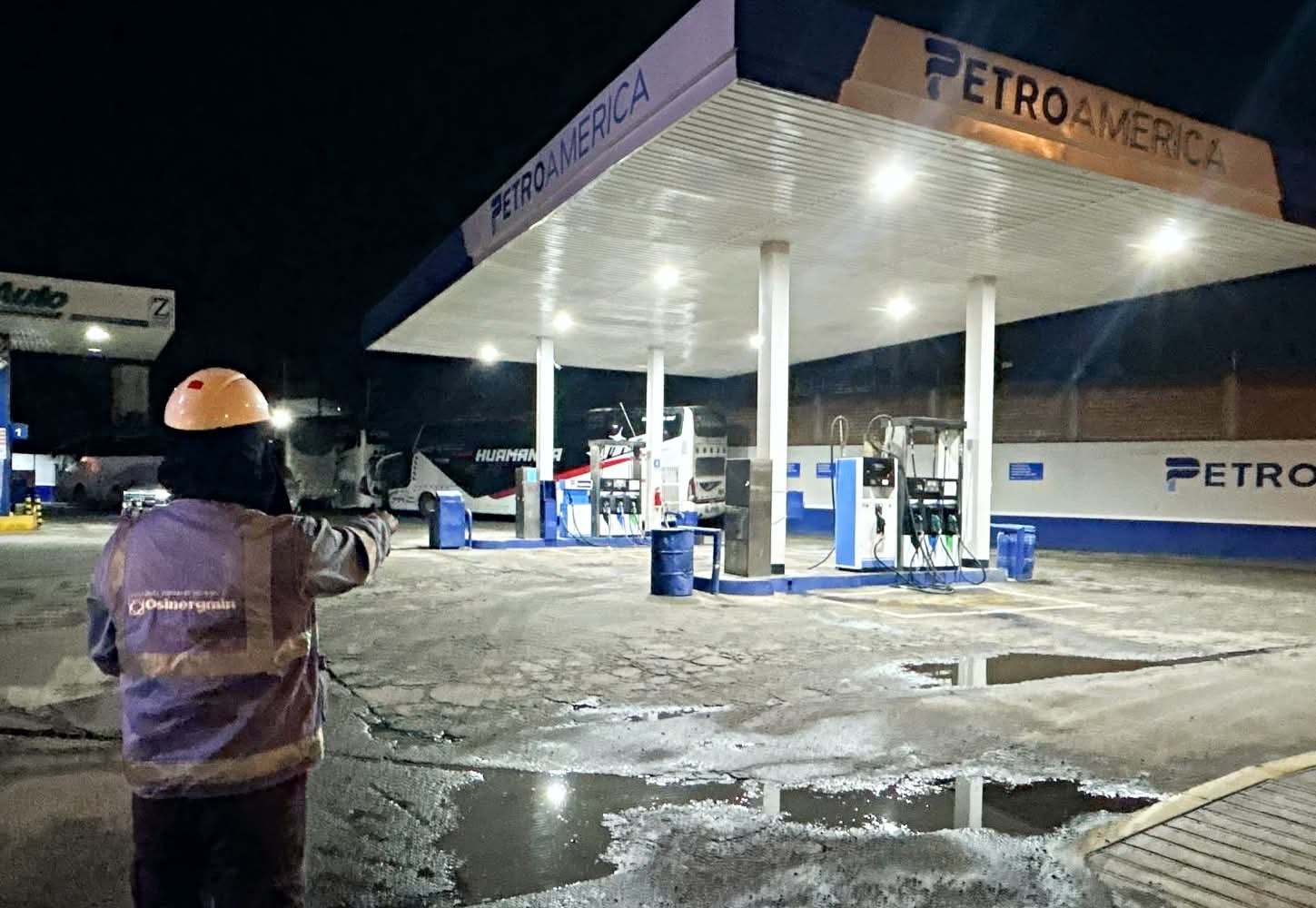 Seguridad en grifos ante lluvias