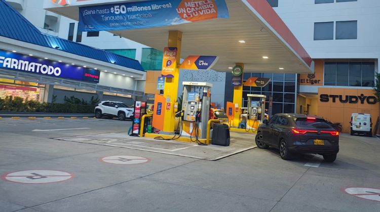 Precio de la gasolina en Bogotá FECEC