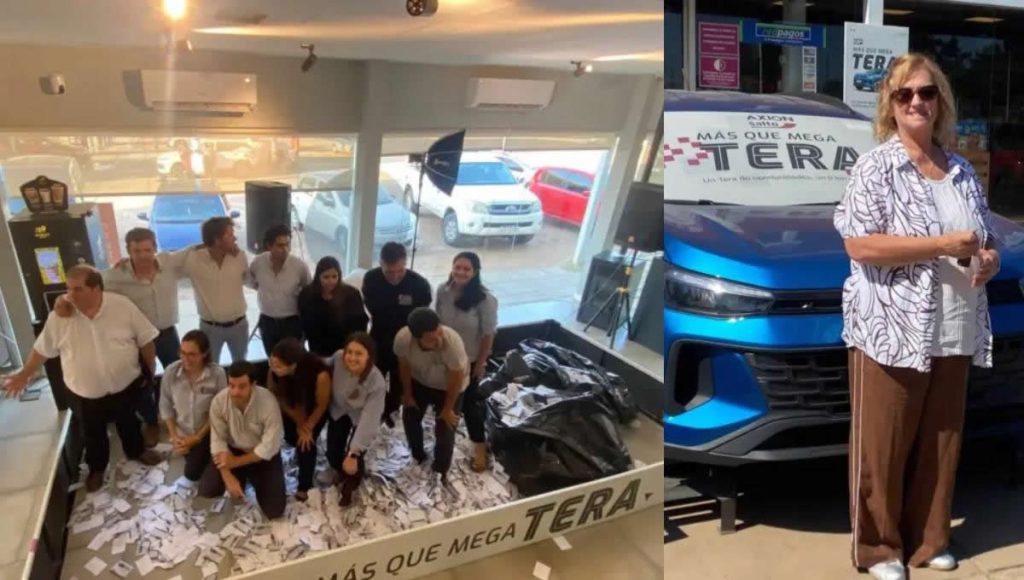 AXION Salto sorteo Volkswagen Tera