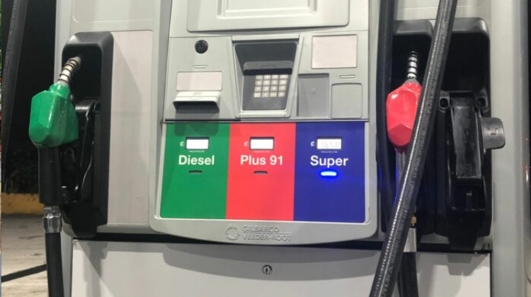 Octanaje gasolina Costa Rica 2026
