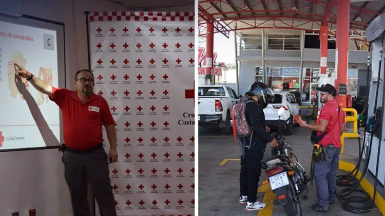 Costa Rica.  Capacitación en primeros auxilios gana terreno en estaciones de servicio y refuerza la seguridad operativa del sector