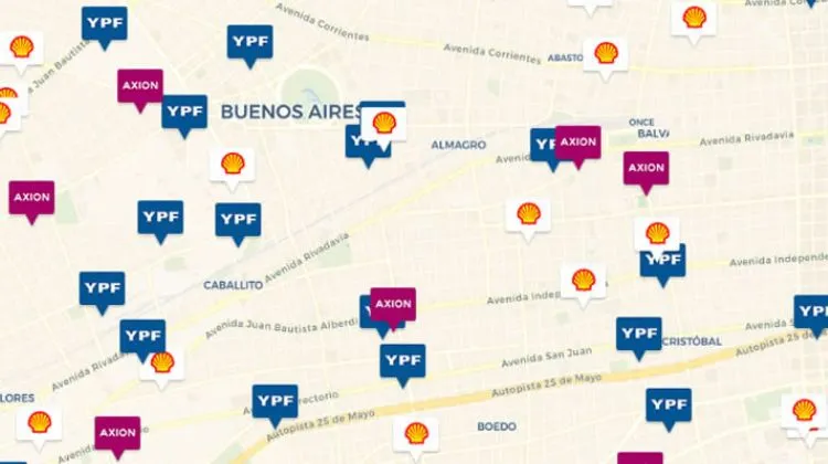 Argentina.  Declaran inconstitucional la eliminación del sistema de información de los precios de los combustibles