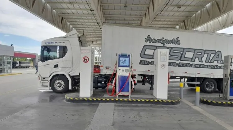 Argentina.  El GNV consolida su red para transporte pesado con 300 estaciones operativas en el país