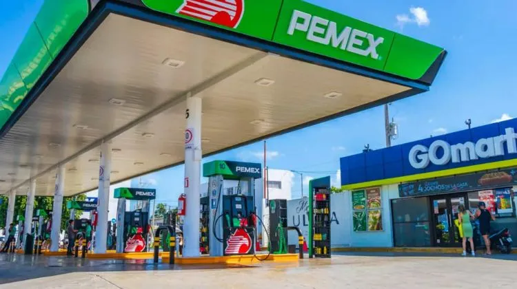 mapa gasolinero de Mexico